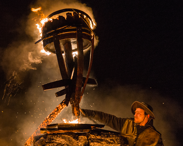Burning of the Clavie, Burghead