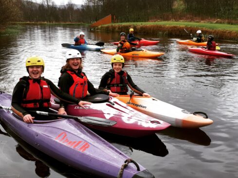 Craggan Easter Sunday Kayak Fun