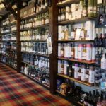 The Whisky Castle whisky display