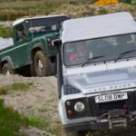 Land Rovers at House of Mulben