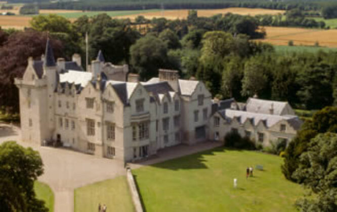 A image of the laird's wing near Brodie Castle