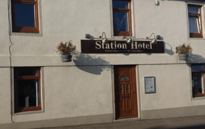 Station Hotel in Hopeman