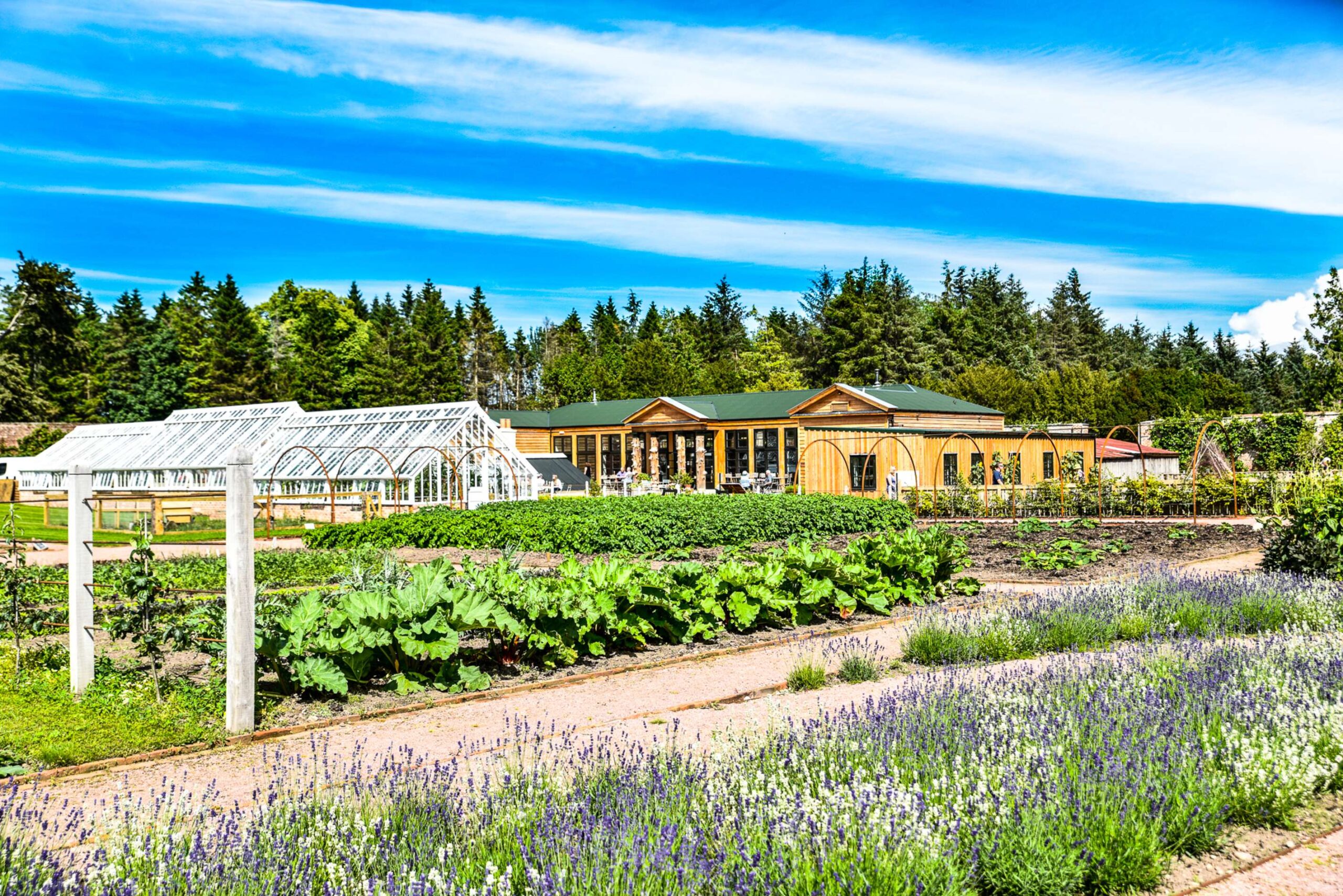 Different view of Gordon Castle Walled Garden