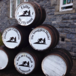 Barrels outside the Smugglers Hostel