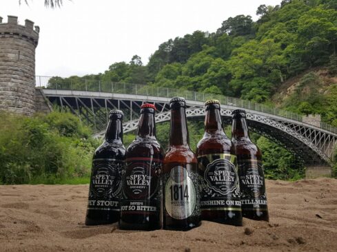 Picture of Spey Valley Beers outside the brewery