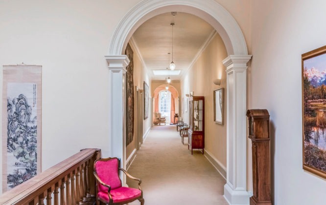 Blervie House hallway