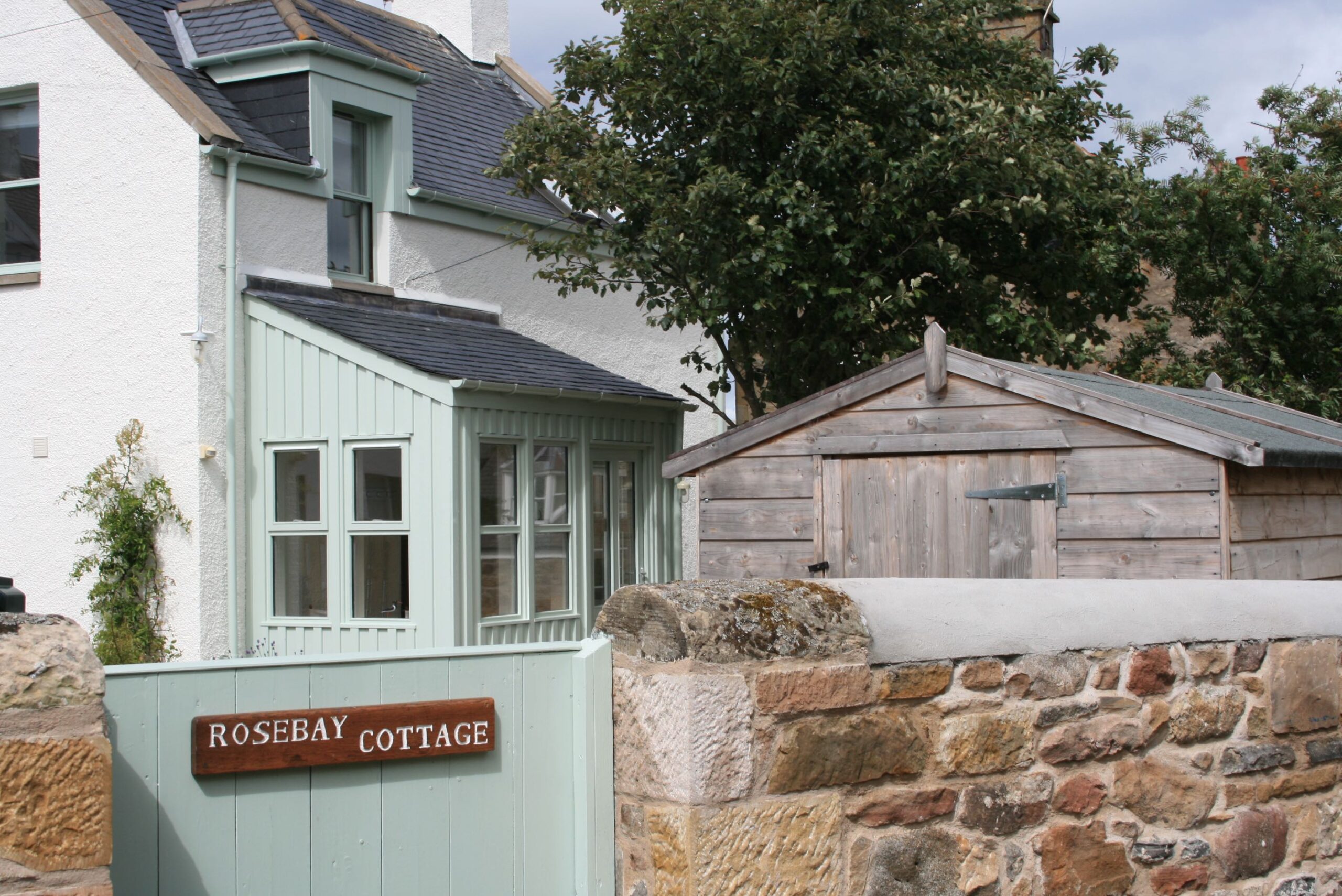 Rosebay Cottage front