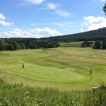 Picture of golfers on Ballindalloch golf course