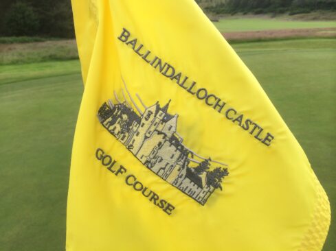 Picture of Ballindalloch Castle golf flag
