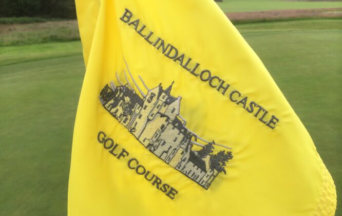 Picture of Ballindalloch Castle golf flag