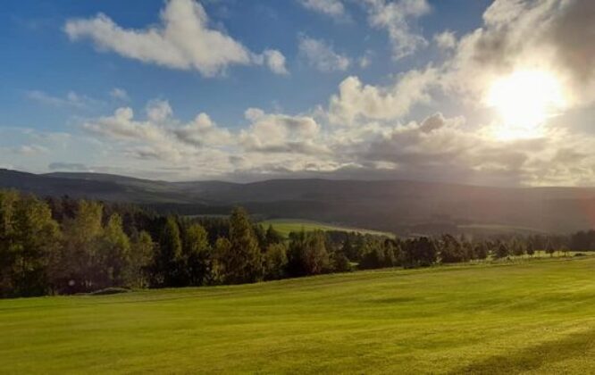 Picture of view from Dufftown golf club