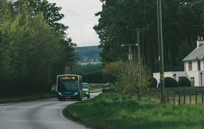 Picture of stagecoach bus
