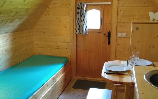 Picture of inside a hut
