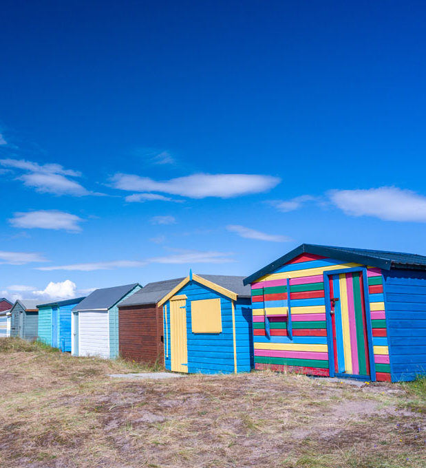 Picture of Hopeman beach huts
