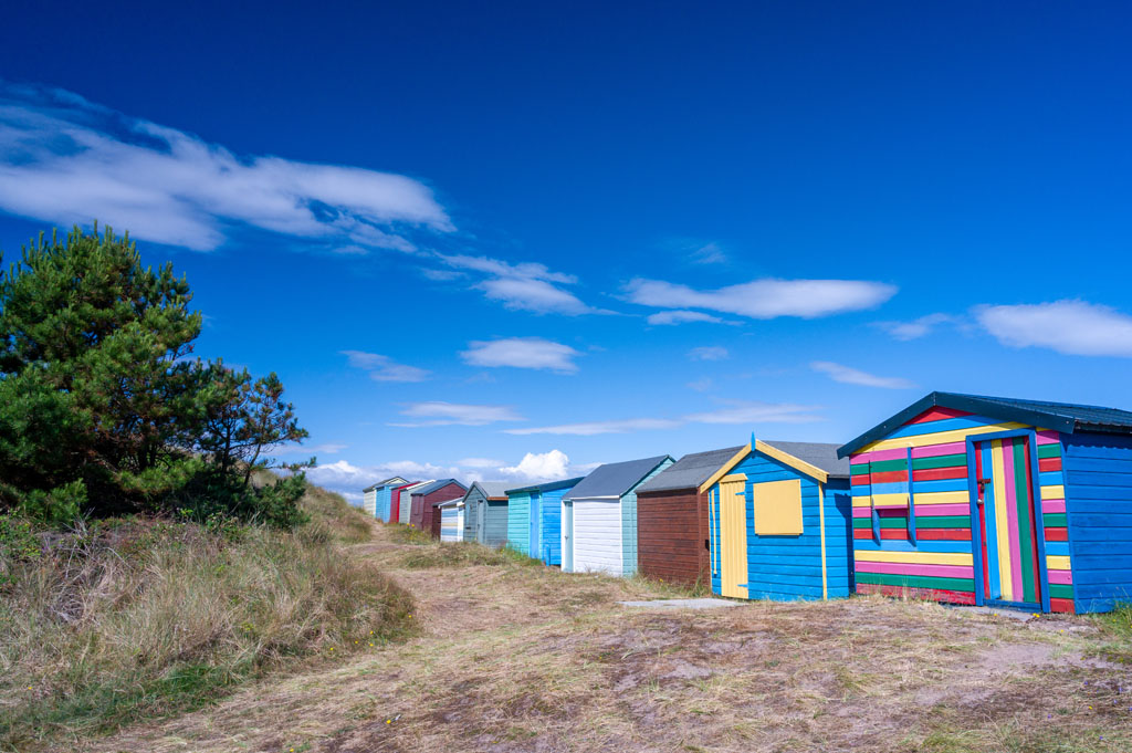 Picture of Hopeman beach huts