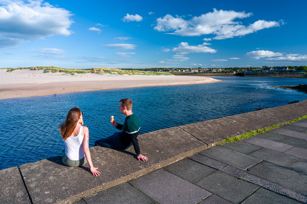 Picture of ice cream in Lossiemouth