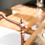 Picture of a copper cottage tap