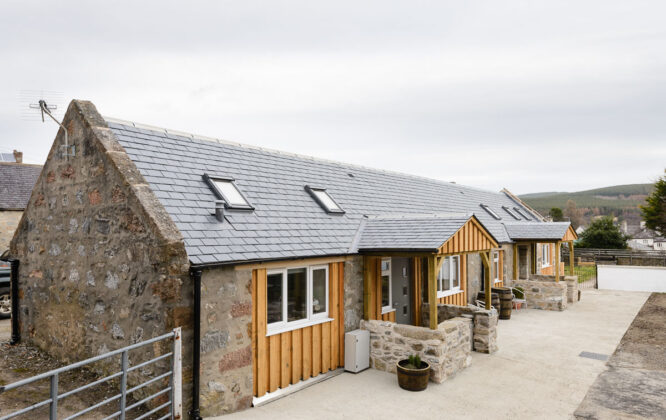 Picture of a shed in Speyside