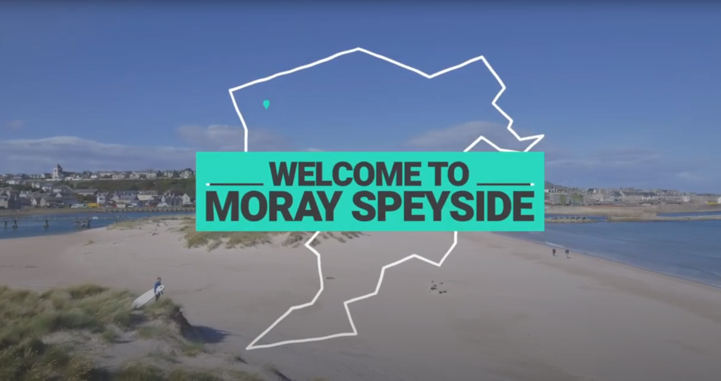 welcome to moray speyside video icon
