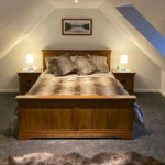 Bedroom of Wester Fodderletter Farmhouse