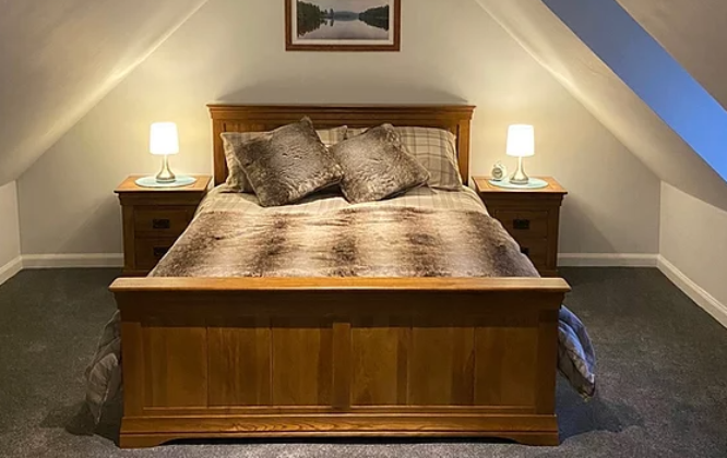 Bedroom of Wester Fodderletter Farmhouse