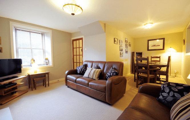 Sea Breeze Cottage Living Room