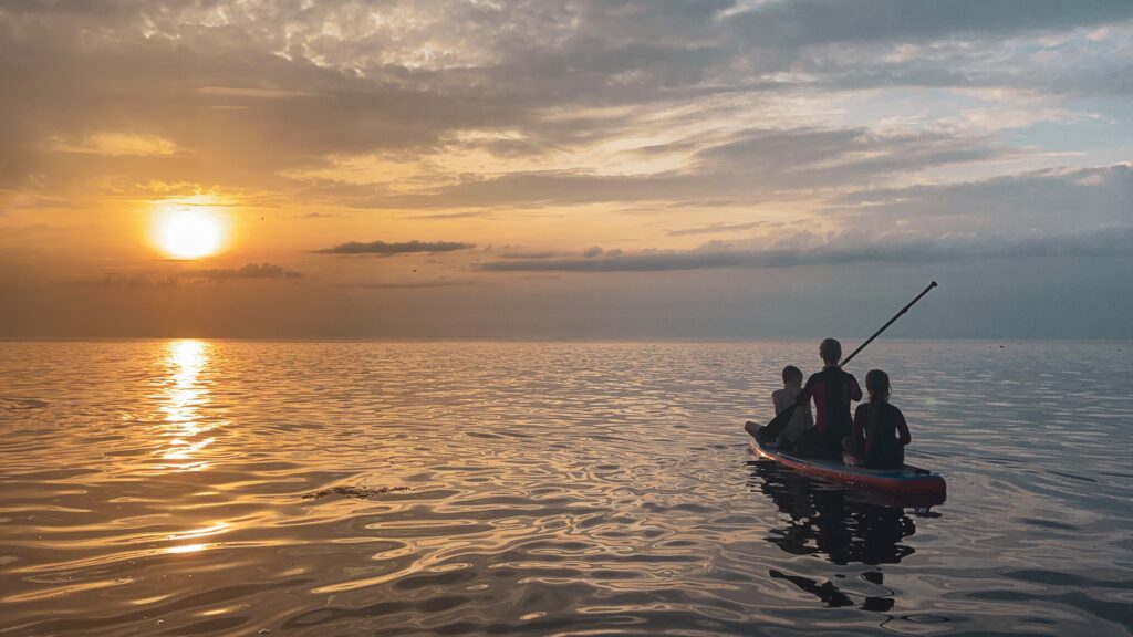 Canoeing on the Moray Firth