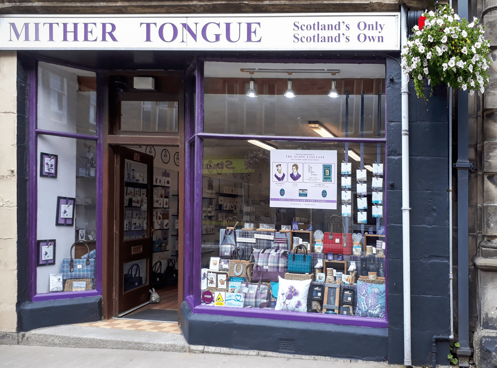 Mither Tongue Shop Front