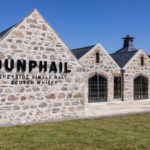 Dunphail Distillery from the front