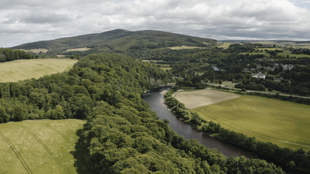 River Spey From Above