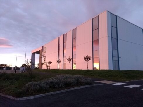 Picture of sunset at Moray Sports Centre