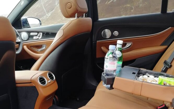 Picture of inside an ACD Executive car