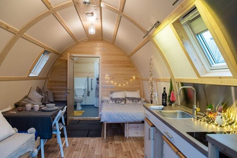 Picture of inside cabin at The Loft