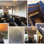 Photo collage of downstairs at Stotfield Hotel