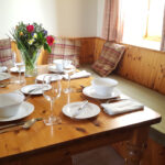 Dining area at Carden Holiday Cottage