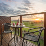 Balcony at Carden Holiday Cottage