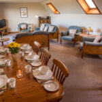 Dining area at Carden Holiday Cottage